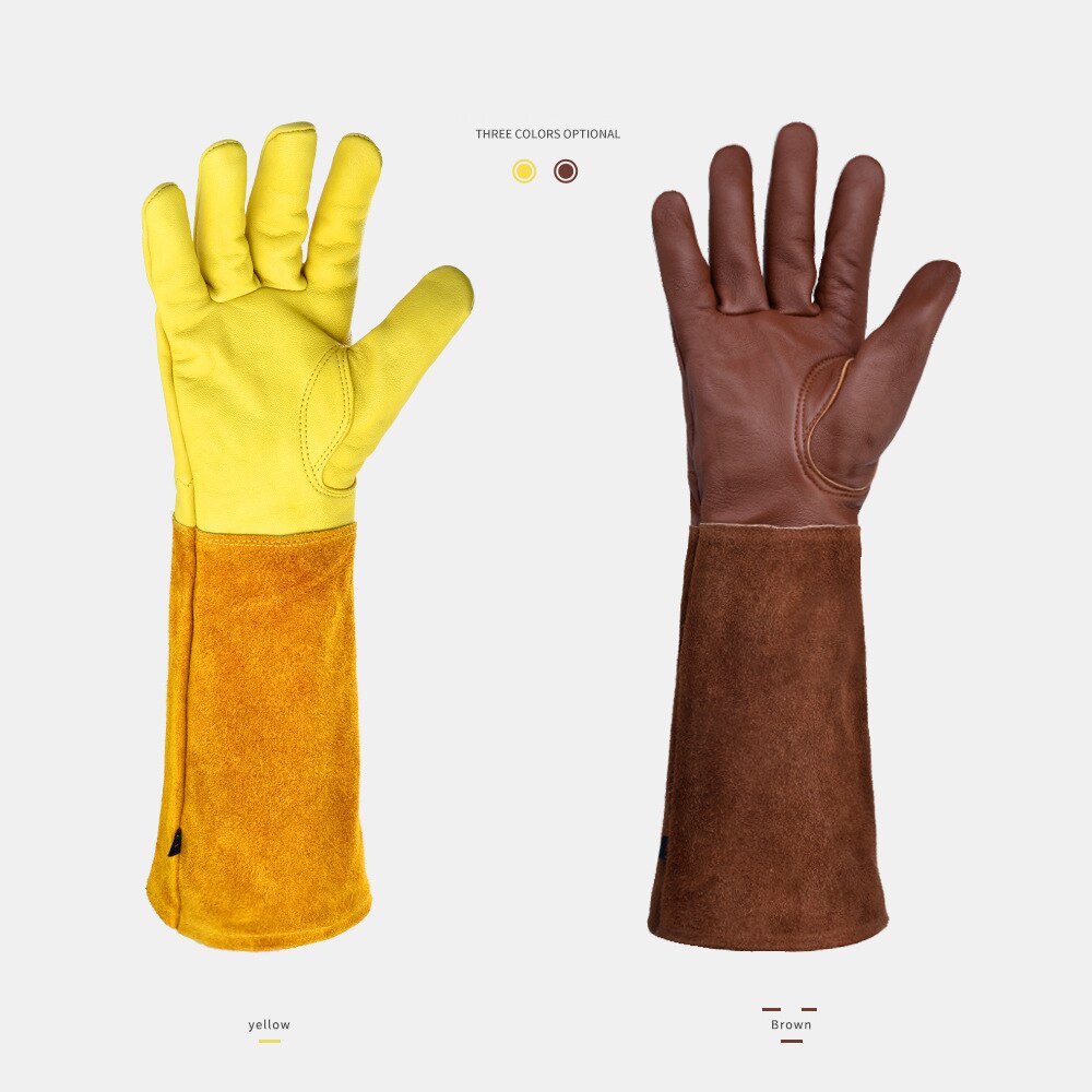 Gants de jardin en caoutchouc Nitrile, outils de jardinage, plantation, manchette réglable, anti-perforation, pour jardinier