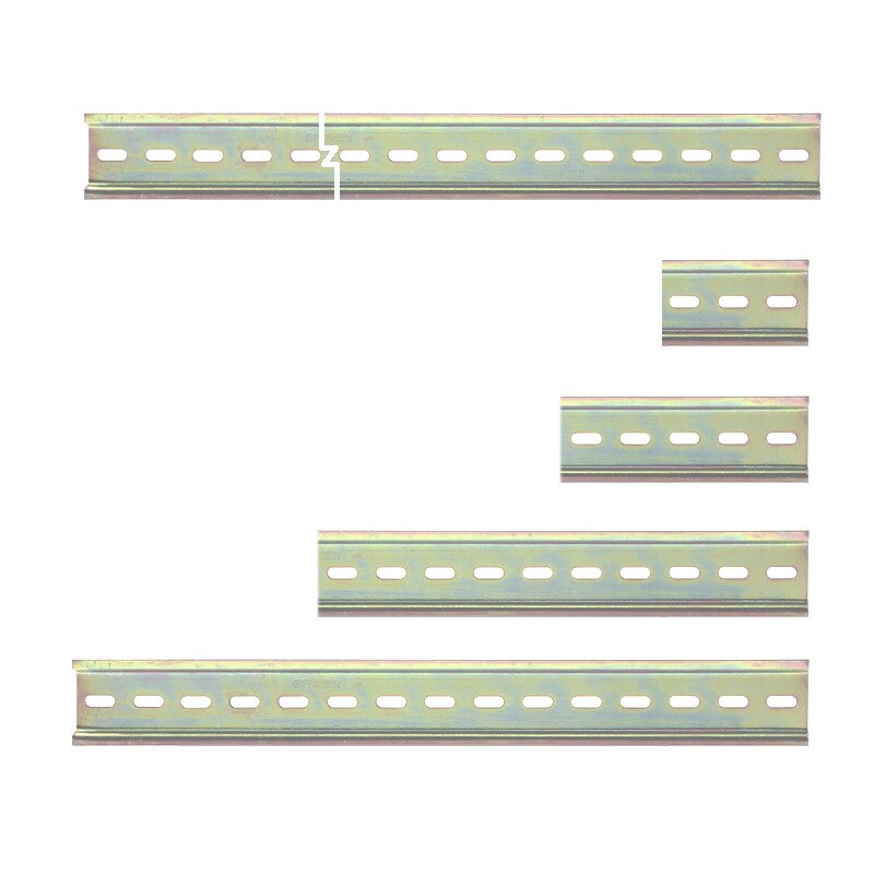 Universal 35mm Slotted DIN Rail for C45 DZ47 Terminal Blocks Timer
