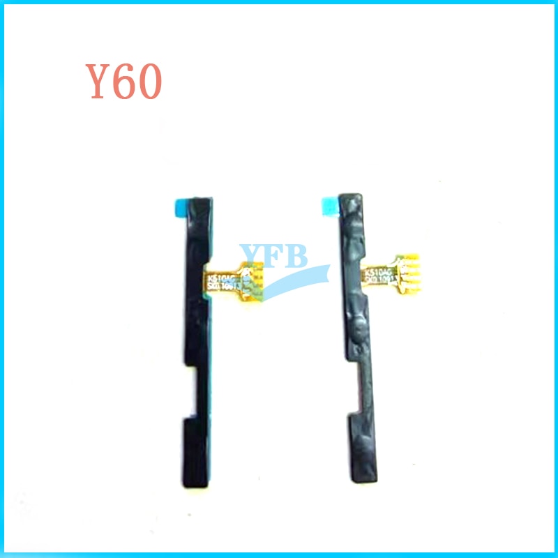 Voor Wiko Y60 Power Volume Knop Flex Kabel Side Key Switch On Off Knop Reparatie Onderdelen