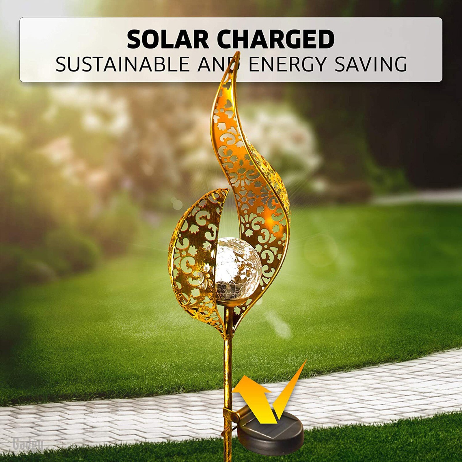 Led Solar Light Zon Maan Led Tuin Licht Vlam Effect Lamp Waterdichte Outdoor Verlichting Landschap Solar Decoratieve Licht