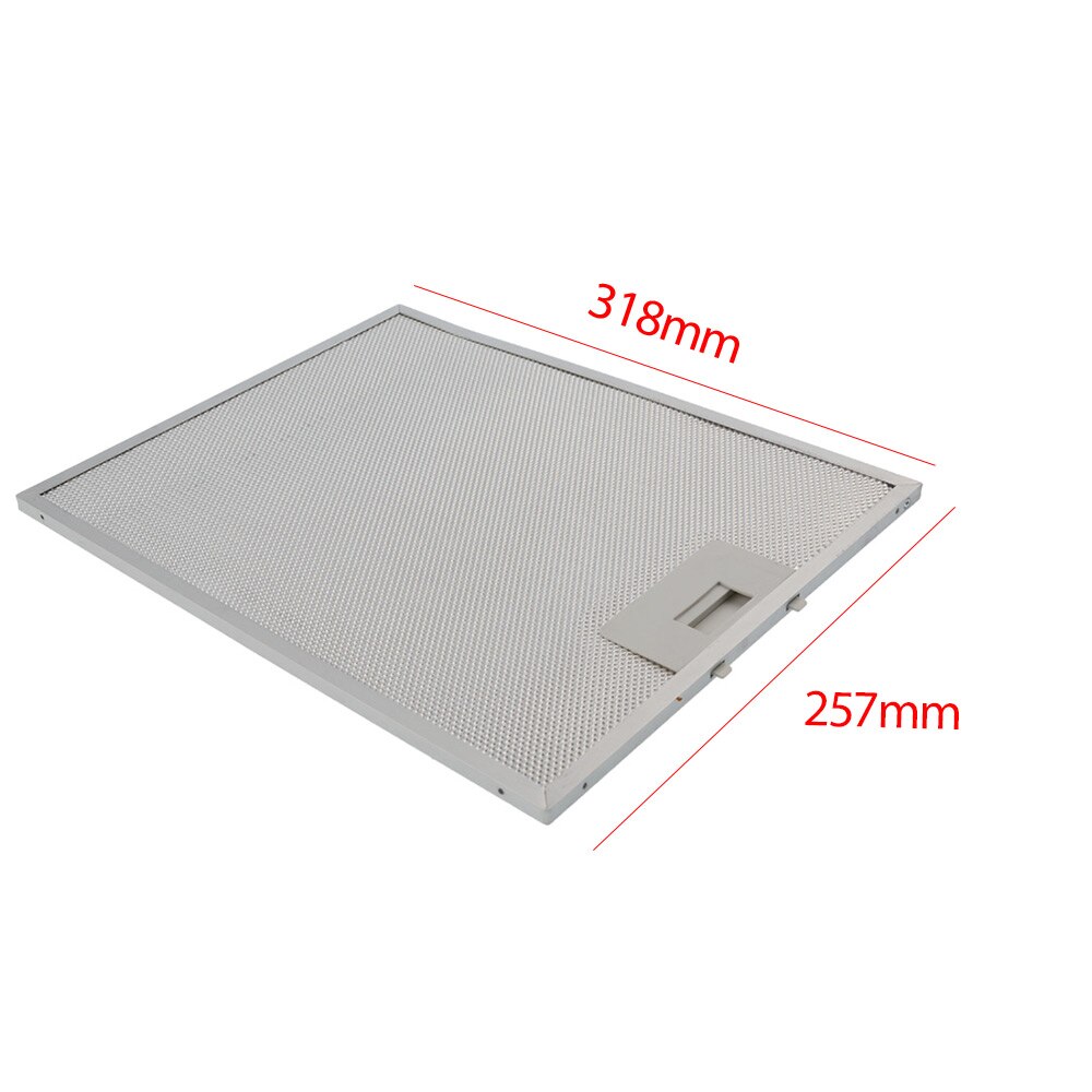 Emhætte mesh filter (metal fedtfilter ) 318 x 257mm egnet til hotpoint - ariston - indesit - bauknecht - boblebad