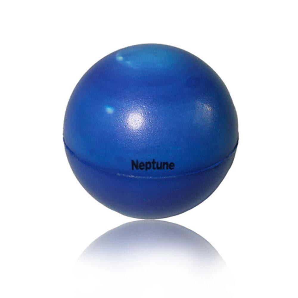 6.3cm Color Printing Sponge Soft Ball Eight Planets Moon Star Ball Early Education Foaming Children'S Toy Bouncy Ball: Neptune