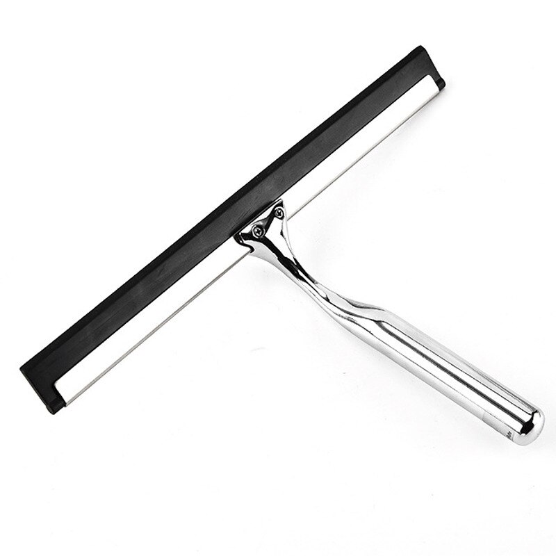 Stainless Steel Window Glass Wiper Cleaner Squeegee Shower Bathroom Mirror Brush