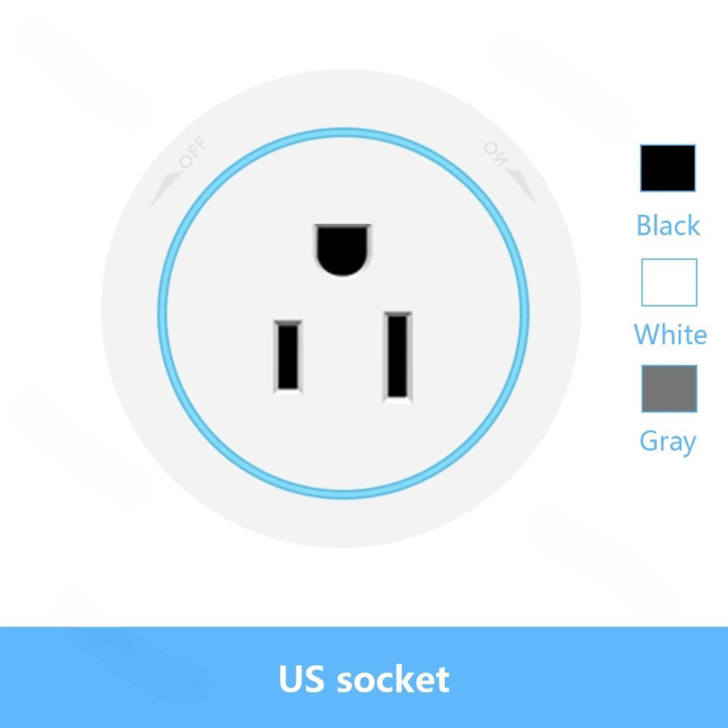 Electric Power Track Wall Mounted Wireless Slide Rail Socket Flexible Rotating Socket for Kitchen Tabletop Wall Outlet Extender