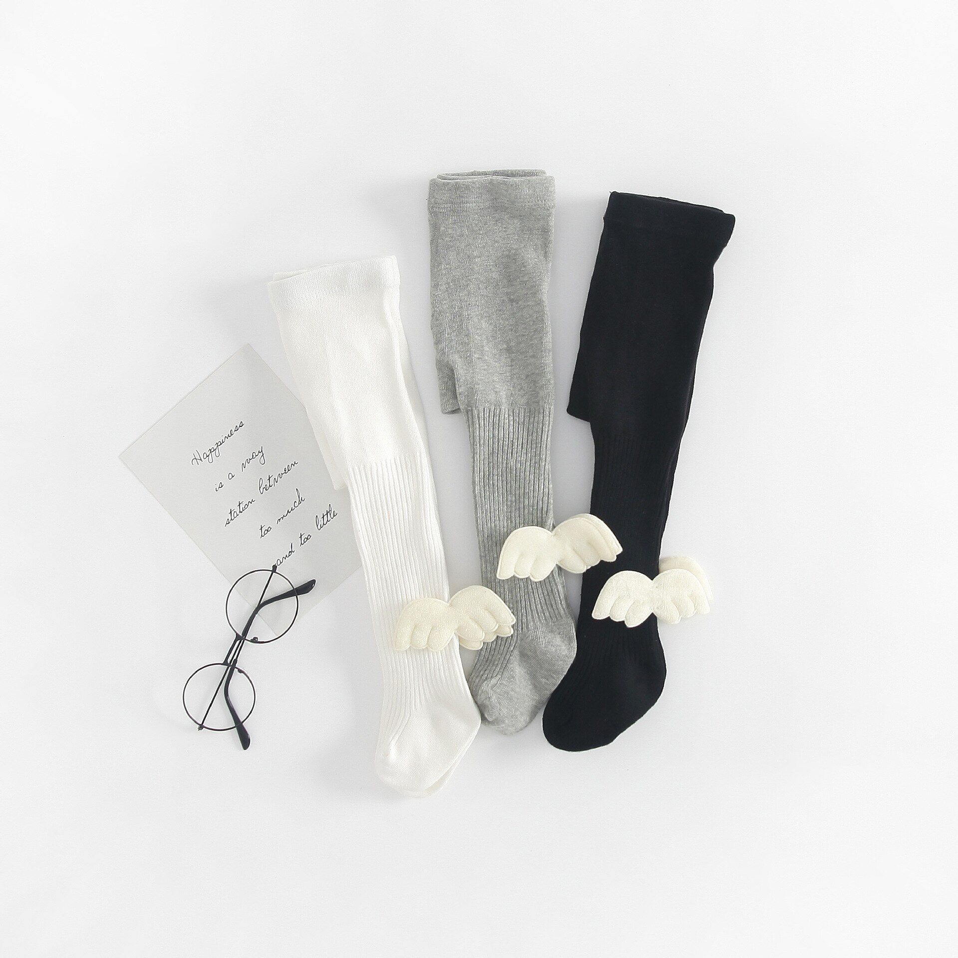 Baby Meisje Lente Leggings Panty Meisjes Legging Footies Angel Vleugels Zon Gedrukt Dunne Slanke Broek
