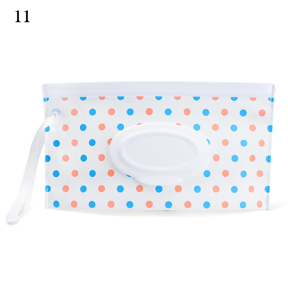 New EVA Baby Wet salviette custodia porta salviette uso riutilizzabile borsa per salviettine umidificate Flip Cover scatola per fazzoletti passeggino per esterni accessori: Style 1-11