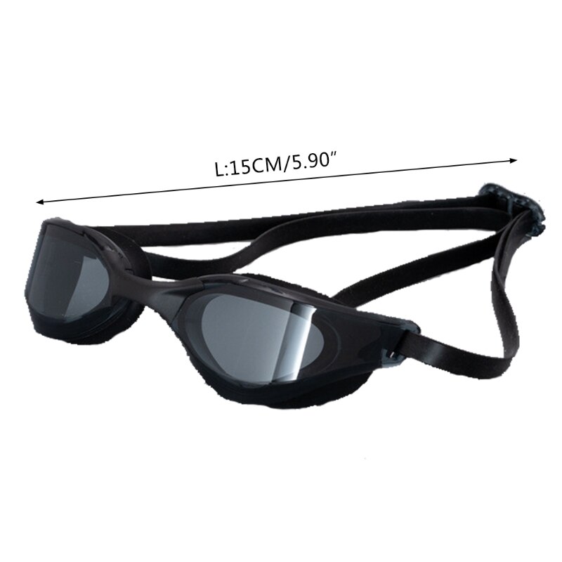 Swimming Goggles, Silicone Swim Goggles UV Protection Watertight Anti-Fog Adjustable Strap Comfortable with Case G32E