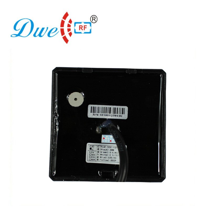 RF door control card readers 125khz/ 13.56mhz low cost plastic gate openers 12v keyboard rfid card reader