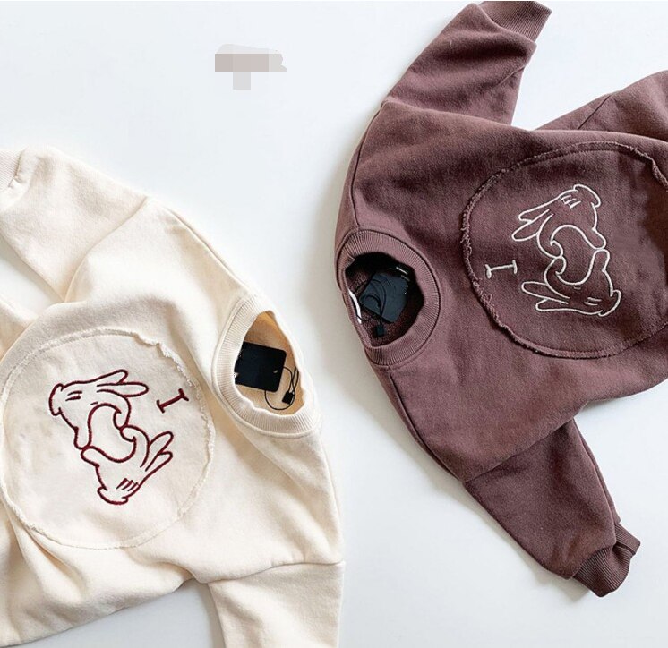 Automne nourrissons mignon coeur broderie à manches longues barboteuses bébé garçons filles combinaisons