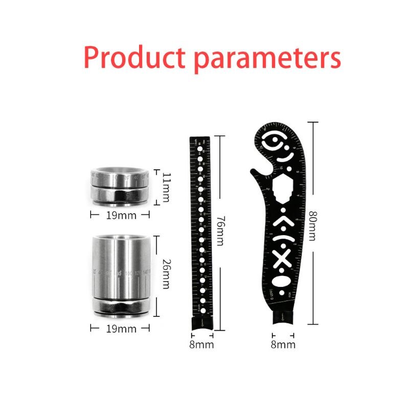 Drawing Compasses Tool Mini Curved Metallic Ruler Compass Protractor Combo Patterns Versatile Utensil