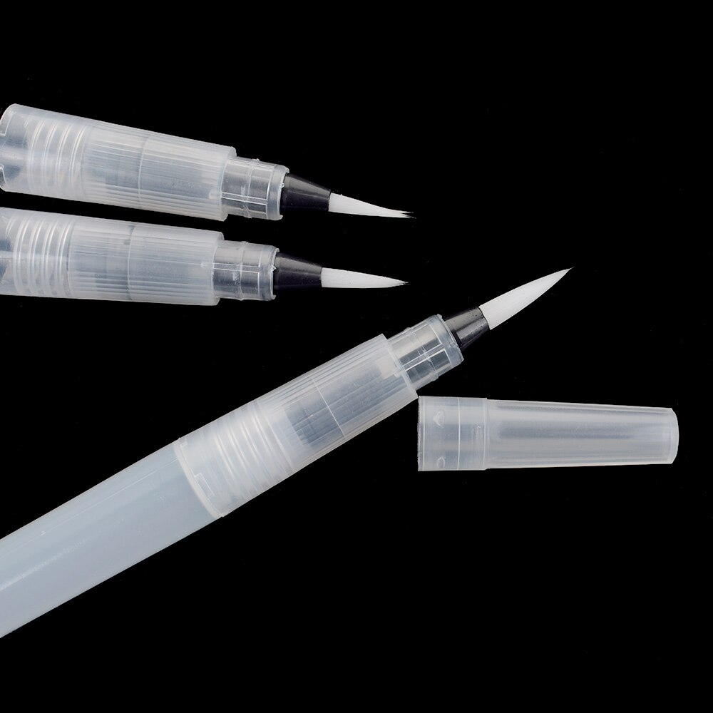 3 uds piloto pluma de tinta para acuarela de pincel de agua caligrafía pintura herramienta
