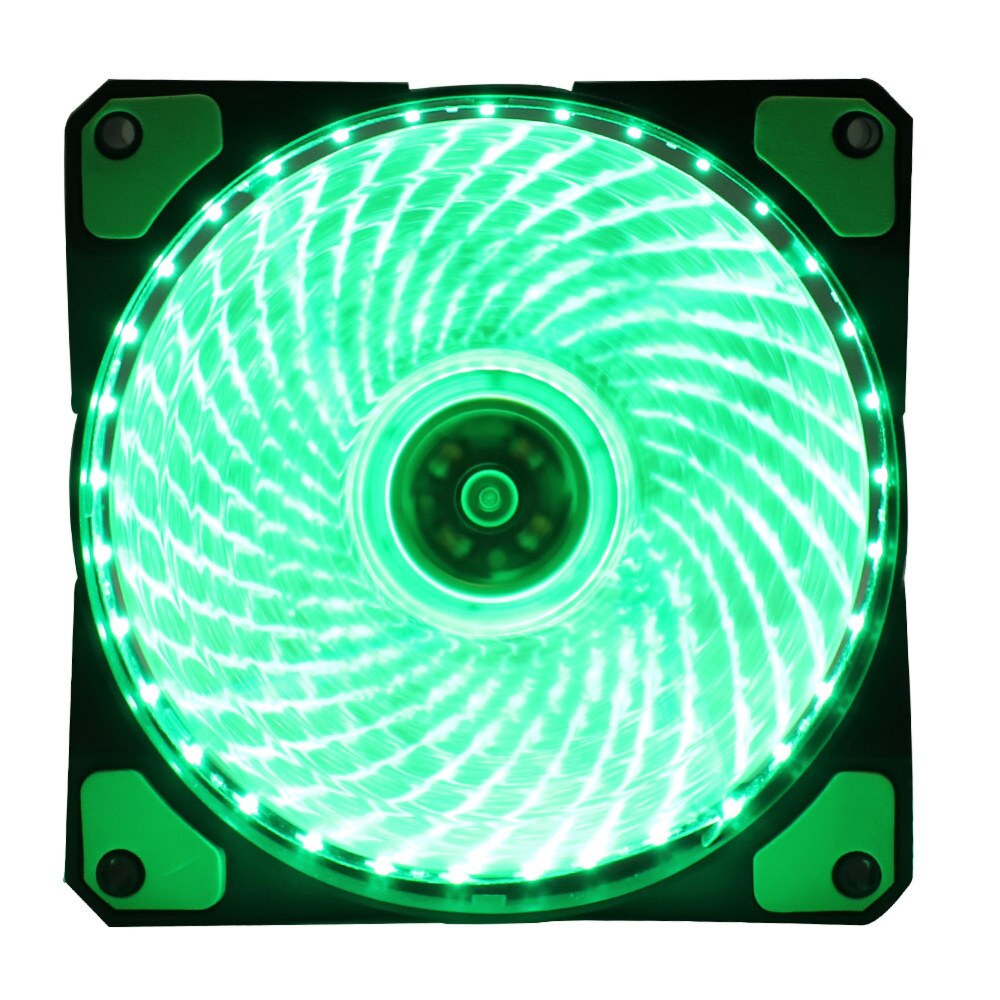 LED Ventilator Verlichting Verstelbare Kleur Fan 120mm LED PC Computer Cooling Koeler Stille Case Fan Controller