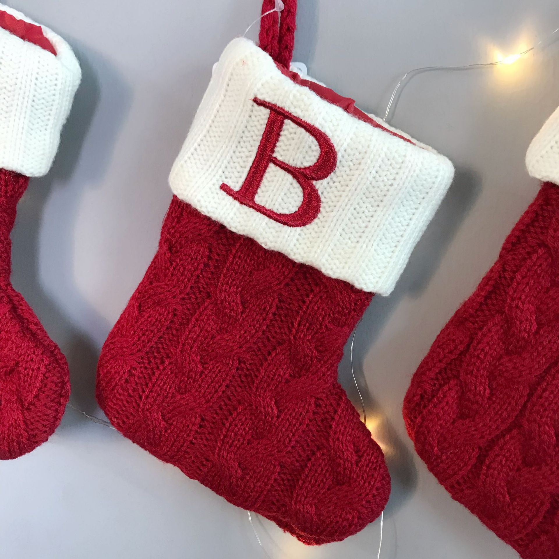 Kerst kousen kerstboomversiering hanger snoep Kerst sokken zak Christmas bag