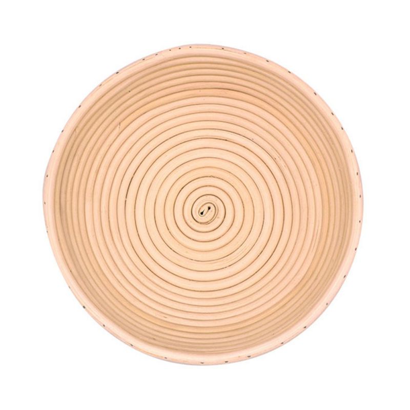 Round Rattan Basket Dough Banneton Bread Proofing Proving Fermentation Country Style Wicker Bread Baskets