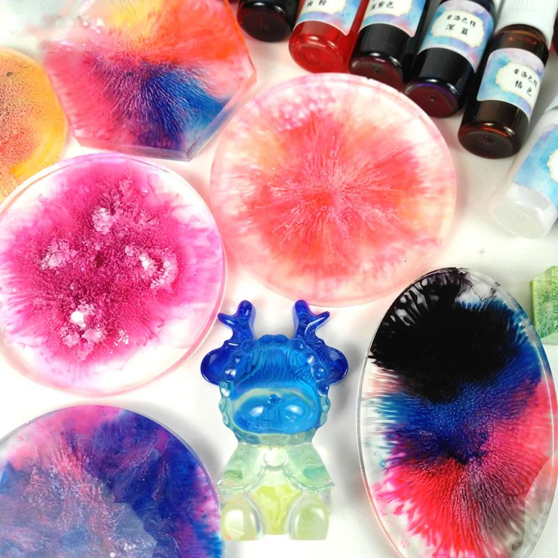 Art Ink Natural Pigment Colorant Dye Ink Diffusion UV Epoxy Resin Jewelry Making