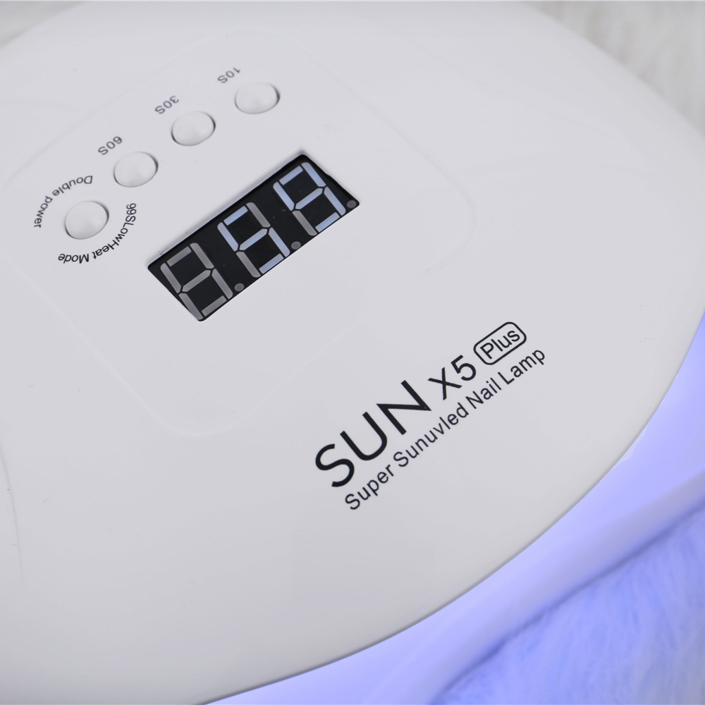 SUNX5 Plus 54W Snelle Curing Nail Gel Uv Lamp Nail Dryer Met Lcd-scherm 10/30/60 S Timer Smart Uv Led Nail Lamp Manicure Art Tool