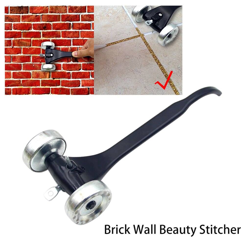 Accesorios de limpieza de grietas, baldosas de cerámica duraderas para Trabajador, rueda de patín de aluminio fundido portátil, herramienta para el hogar