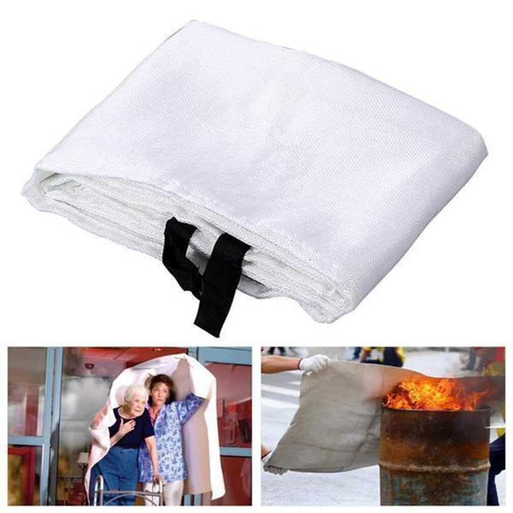 Couverture anti-feu de secours couverture de lutte contre l'incendie de survie protection de sécurité Refuge de protection extincteurs magasin abris