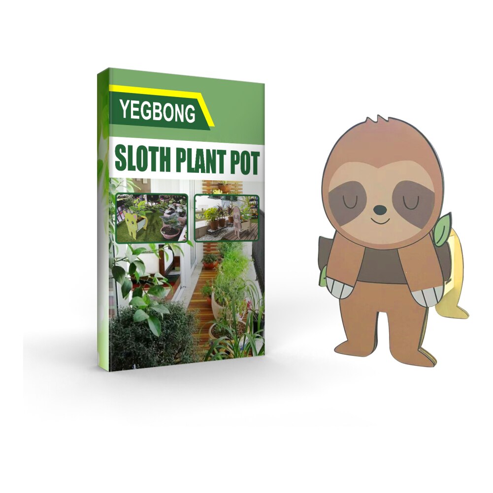 Animal Flower Pots, Plants Garden Decorations Wooden Home Decorations Cartoon Shapes Succulent Potted Plants: 01