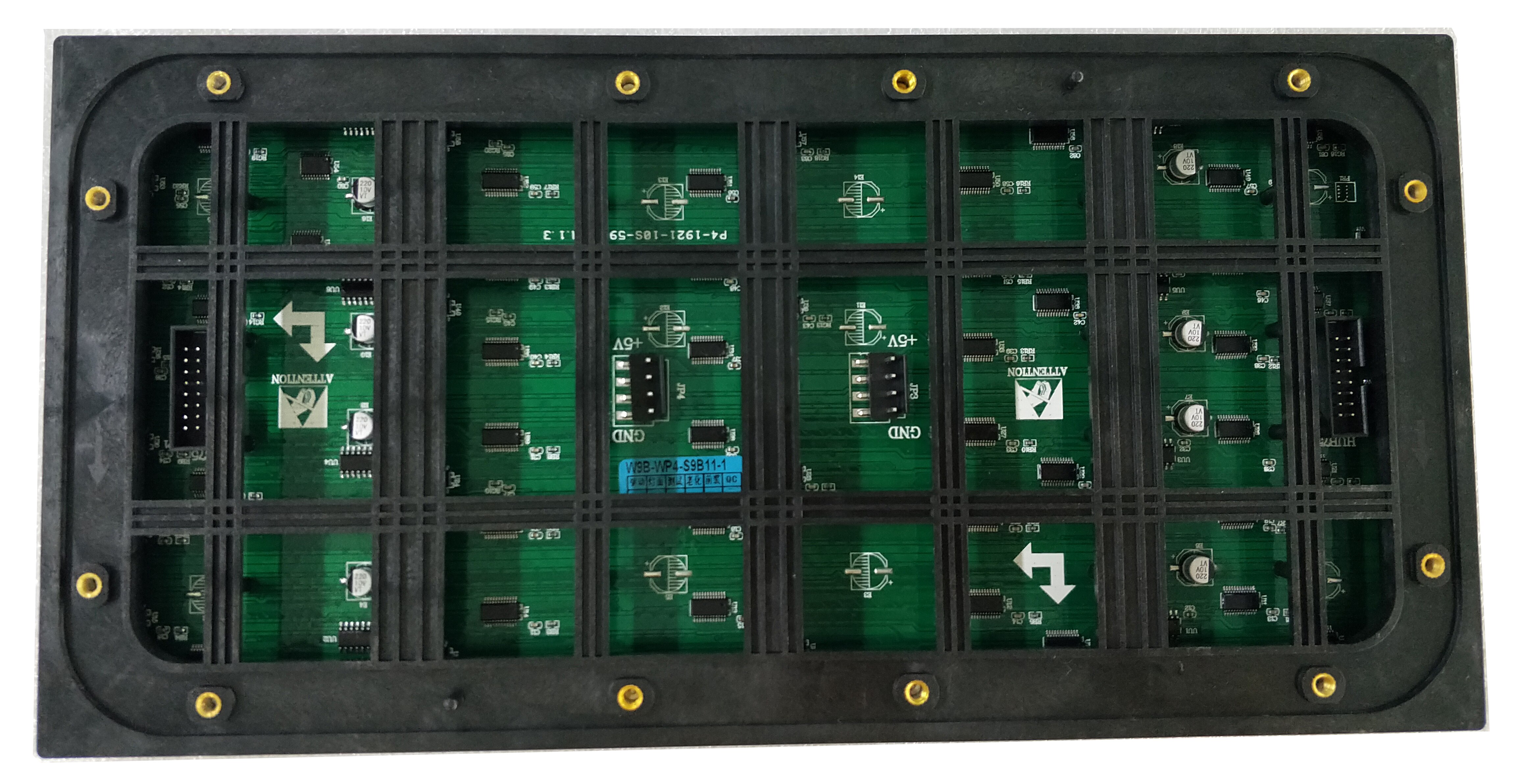 Outdoor led display module p4 HUB75 320*160mm advertising gate head shopping mall stadium airport