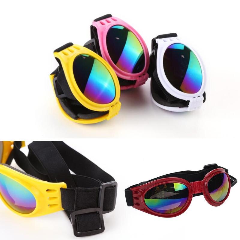 Dog Protection Goggles UV Sunglasses Foldable Pet Dog Glasses Dog Pet Glasses Pet Eyewear Waterproof