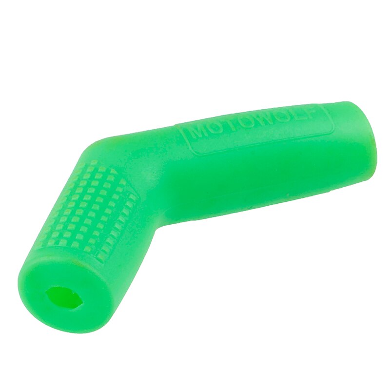 Universal Motorcycle Gear Shift Lever Rubber Sock Gear Shifter Boot Shoe Shift Case Protectors Covers Moto Replacement Patrs: green