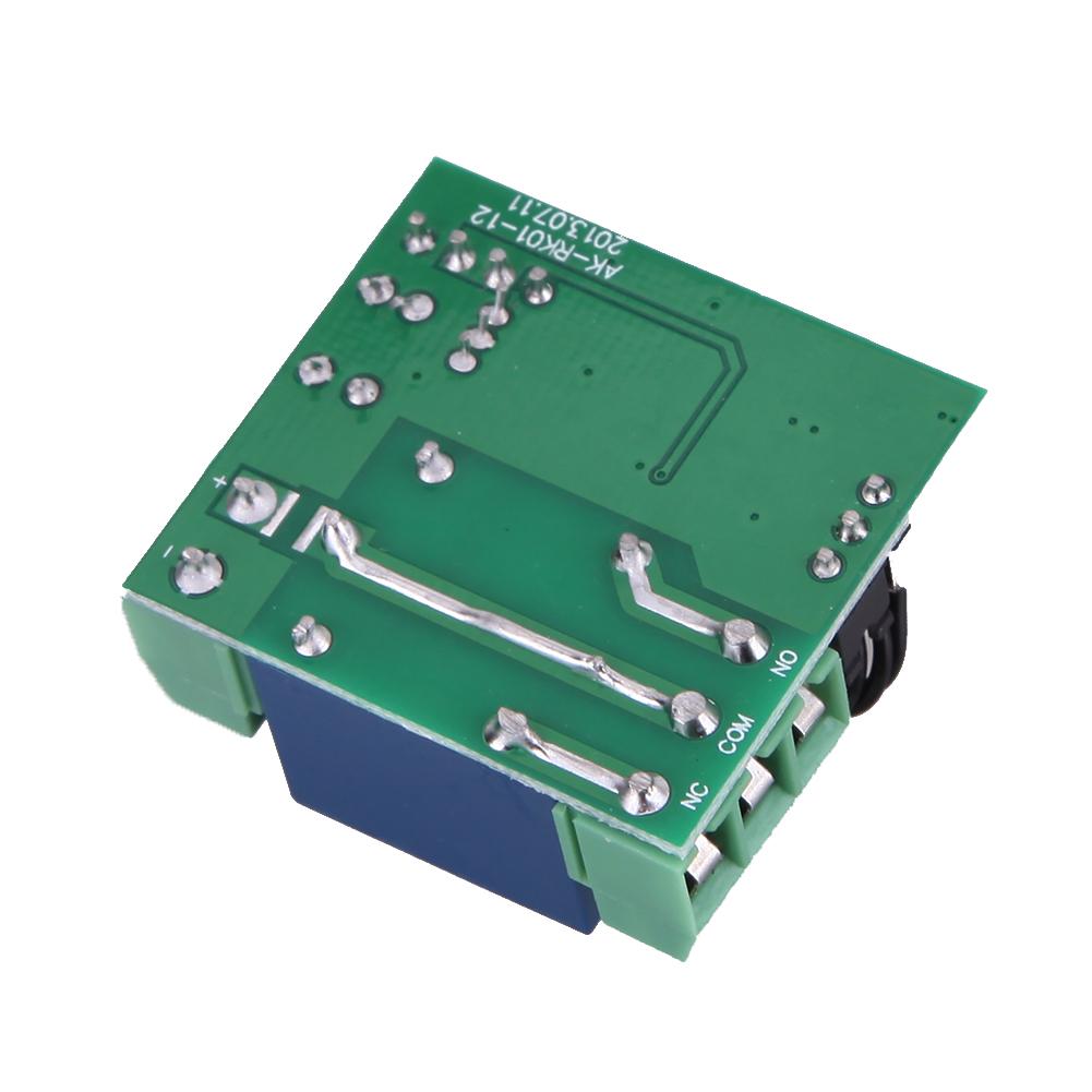 Universal Wireless Remote Control Transmitter From dc 12V 10A 433MHZ Remote Control Switch With Receiver For Anti-Theft Alarm Sy