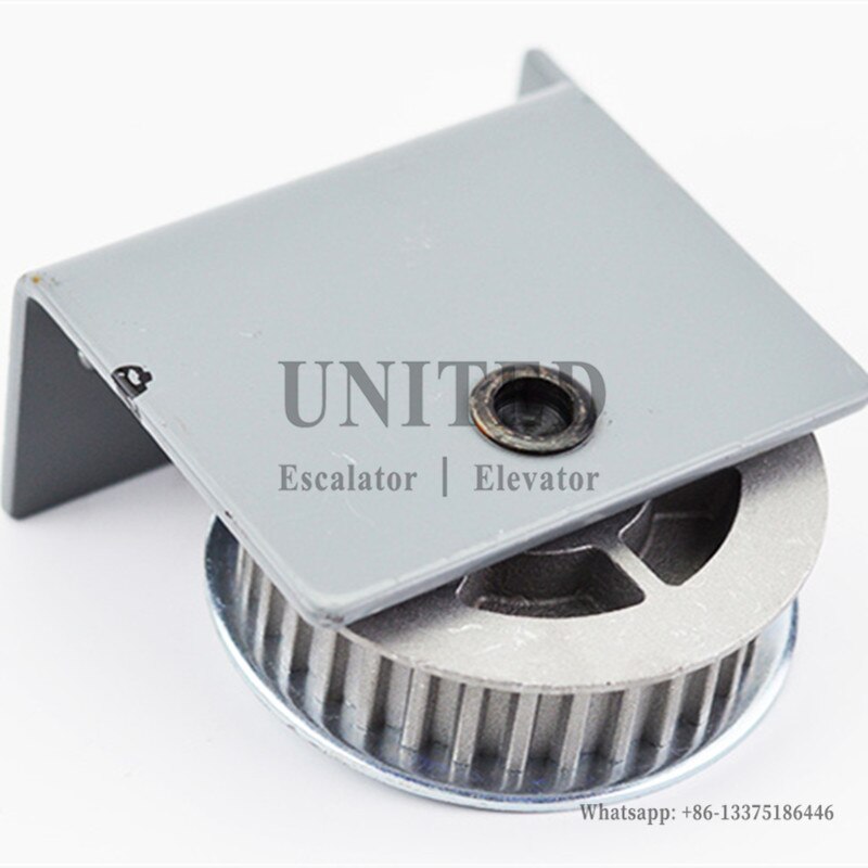 Elevator Pulley Assembly OD90mm W25mm Bearing6201 32 Teeth