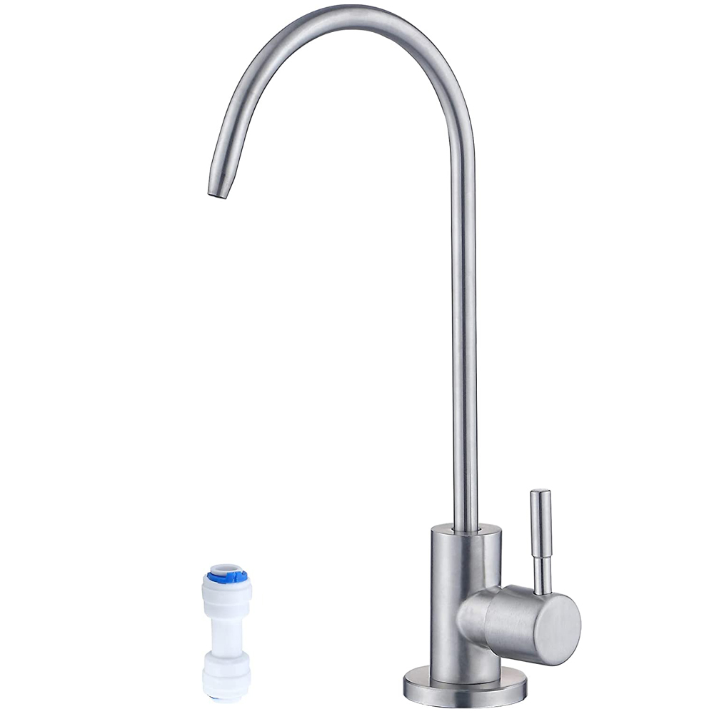 Waterzuiveringskraan, loodvrije gefilterde kraan, geschikt voor omgekeerde osmose-eenheden of waterfiltratiesysteem Keuken RO-kraan