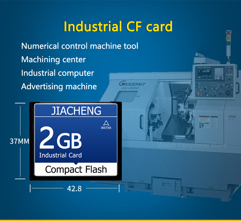 Industrial Compact Flash CF Card 32MB 64MB 128MB 256MB 512MB 1GB 2GB 4GB 8GB PCMCIA Memory Card