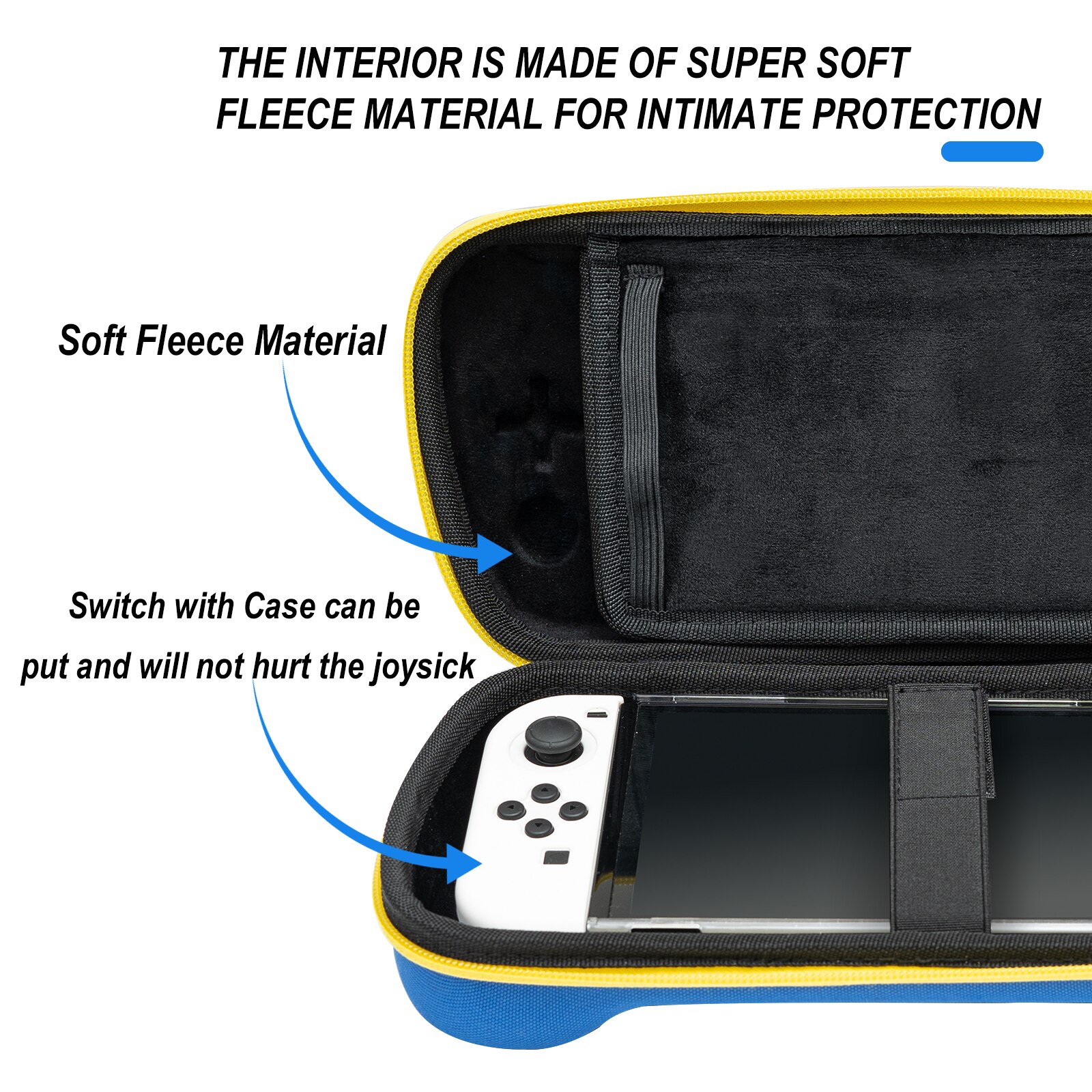Line storage bag fits wake up controller version 2 compatible nintendo switch/oled