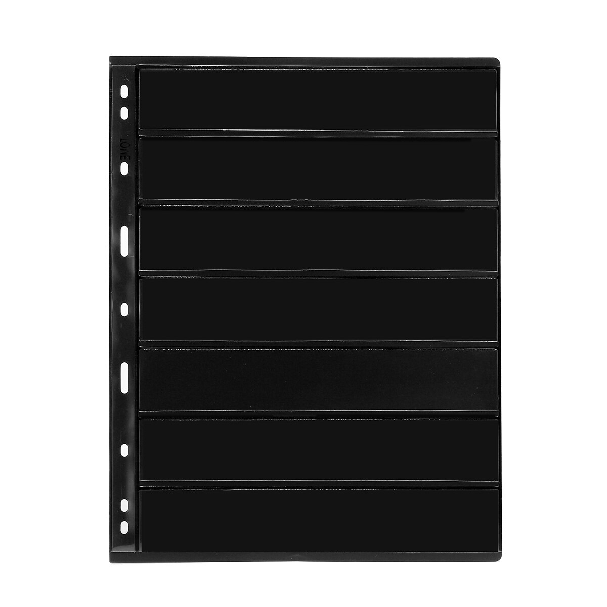 10pPcs/Bag Stamps Lines Grid Transparent PVC Page Of Stamp Album Loose-Leaf Inners Of Stamps Holders Not Including Cover PCCB