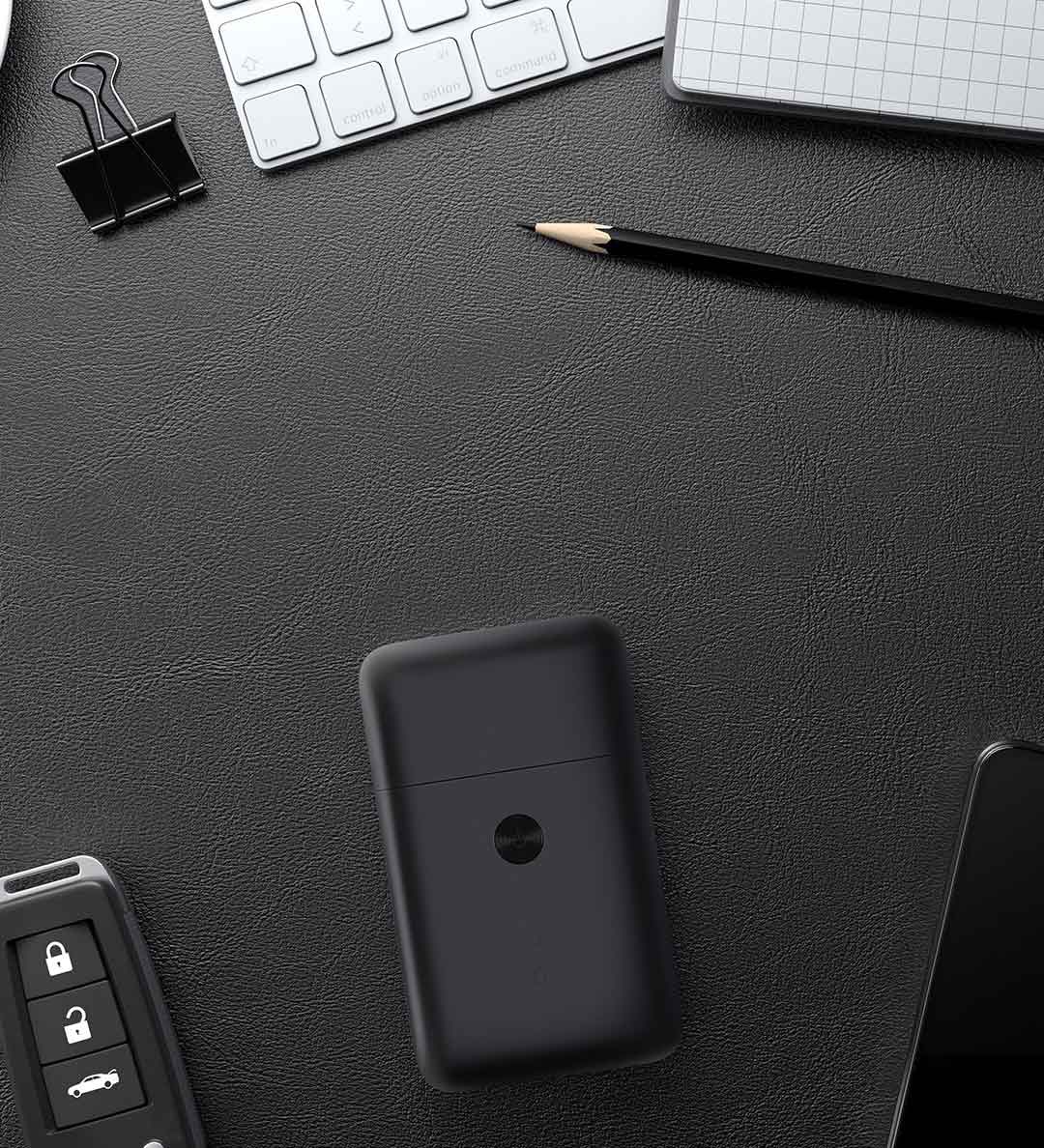 Xiaomi-Afeitadora eléctrica Mijia, cuchilla de corte doble alternante, Mini navaja magnética recargable portátil, resistente al agua