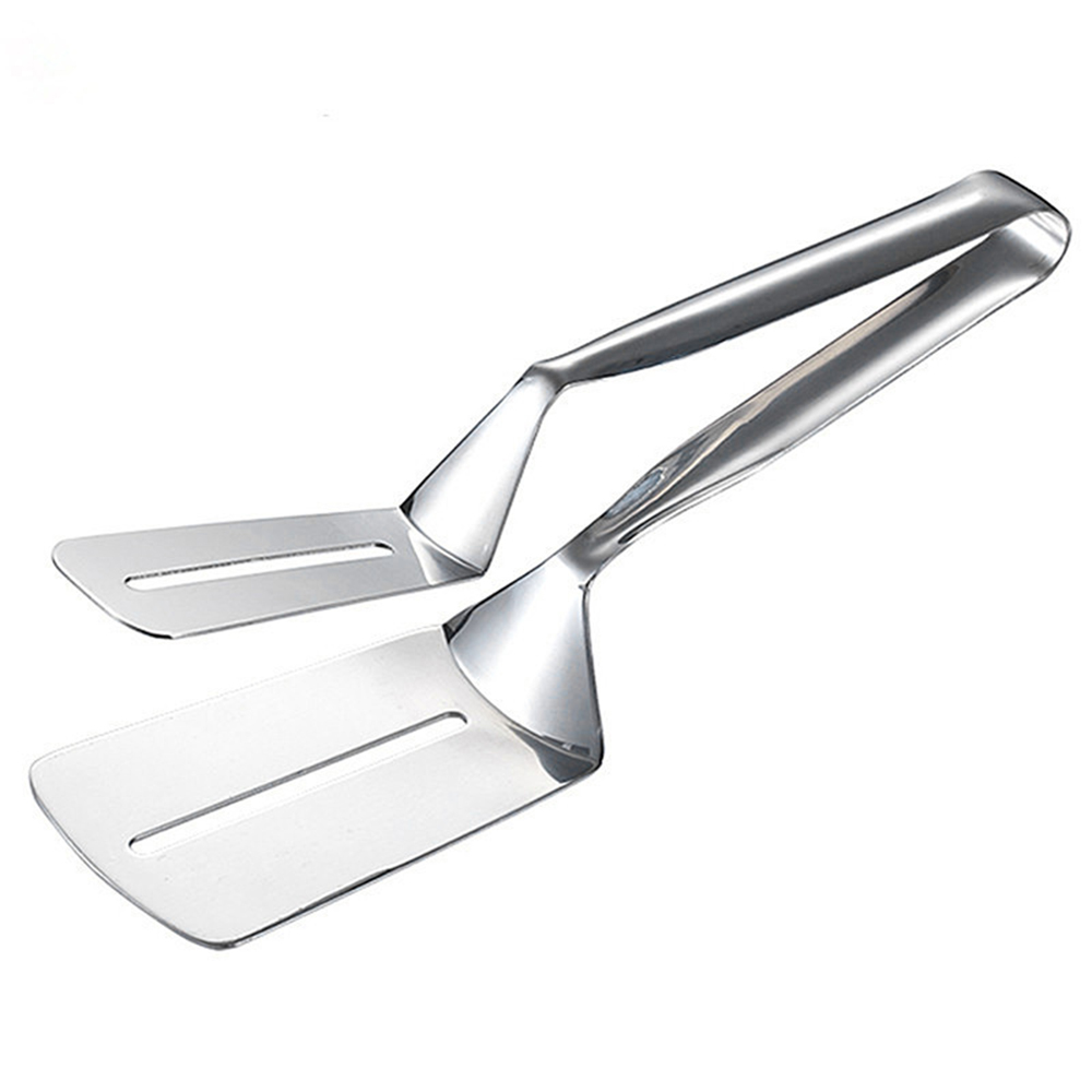 Stainless Steel Barbecue Steak Clamp Pliers Food Clamps Fried Fish Shovel BBQ Bread Kitchen Bread Meat Clamp