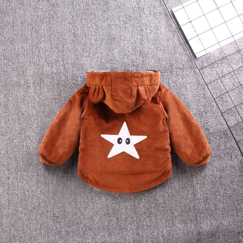 Winter Lente Baby Meisjes Jas Kinderen Jongens Jas Warm Kinderen Warm Katoenen Bovenkleding Pasgeboren Jas Voor Baby Kleding
