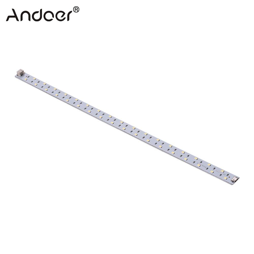 Andoer 20 / 30 / 35 Beads LED Light Strip for Photo Studio Lighting Soft Box Portable Lightbox Tent