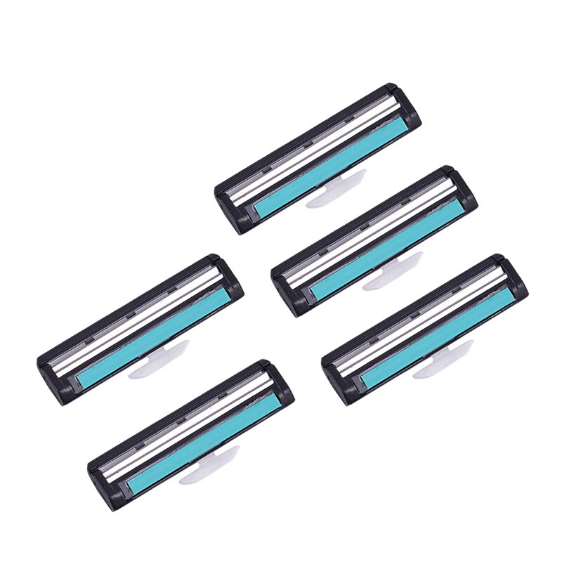 3 stk sikkerhedsskraber dobbeltlags barberkniv krops-ansigtsbarbering barberblade til standard skægbarberknive trimmer manuel barbermaskine