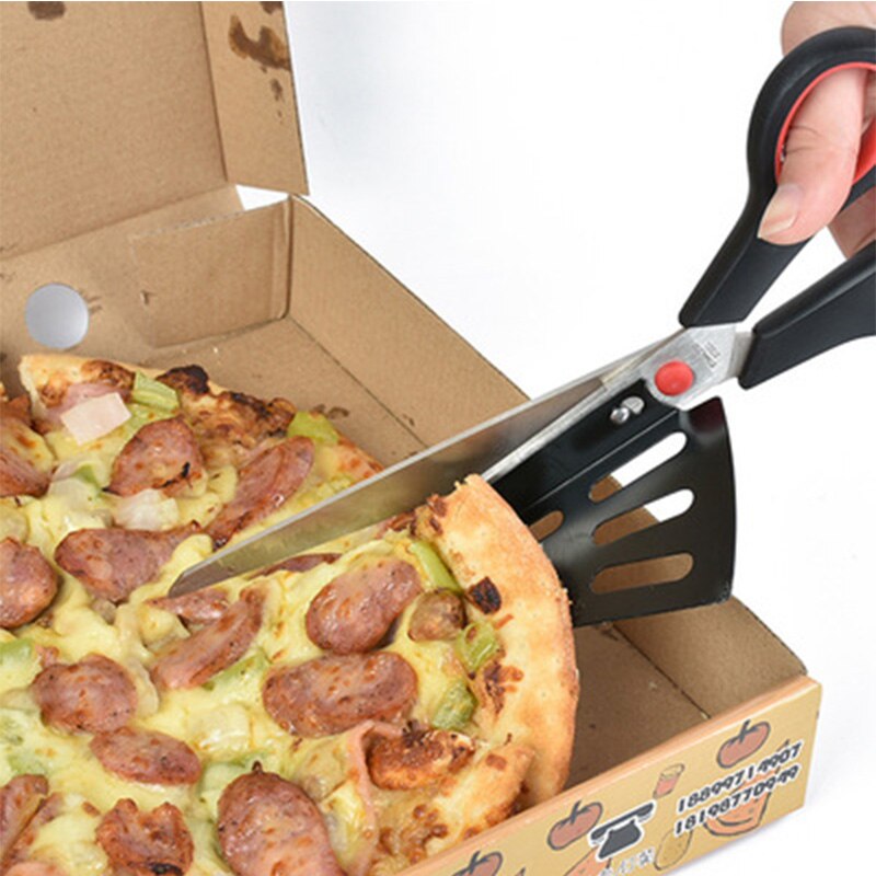 33.5 cm (13.1 '') Cutter Spatel Slicer Pizza schaar Pannenkoek Gebak Keuken Pie Dienen slice tool shear Restaurant