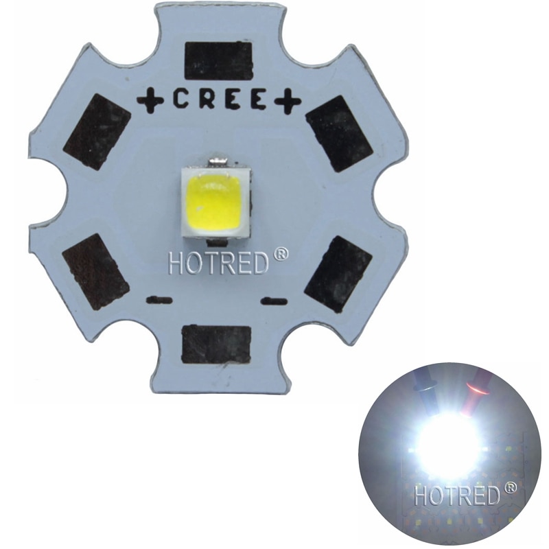 CREE 10W XPL XP-L V5 V6 iluminación LED blanco neutro blanco diodo blanco cálido Chip 20mm aluminio PCB + entrada 12V 22mm controlador LED