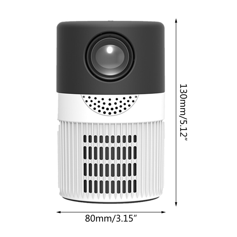 1080P High Definition Draagbare Movie Projector Home Theater Video Projectoren Geschikt Voor Hdmi Vga Usb Laptop Smartphone