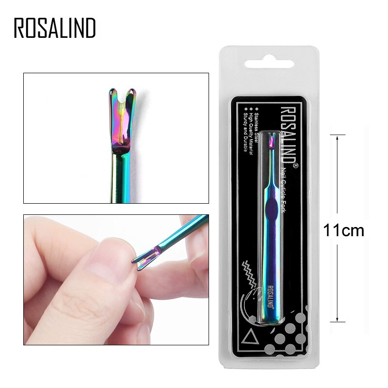 ROSALIND 1pc Cuticle Schaar Clipper Professionele Rvs Shears Voor Nagels Manicure Tool Exfoliërende Nail Art Clippers: 03