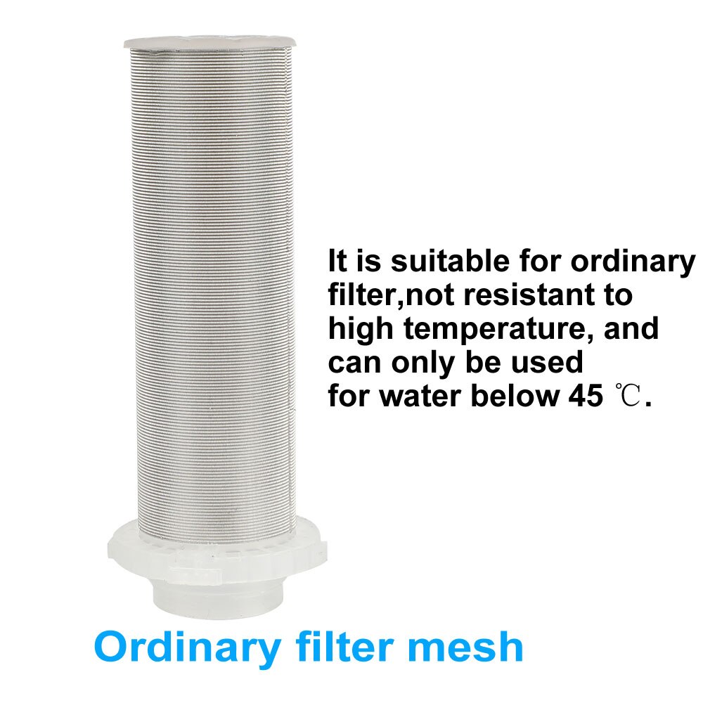 Filtr wstępny filtr ze stali nierdzewnej filtr siatkowy cały dom filtr siatkowy ochronna siatka: Conventional filter