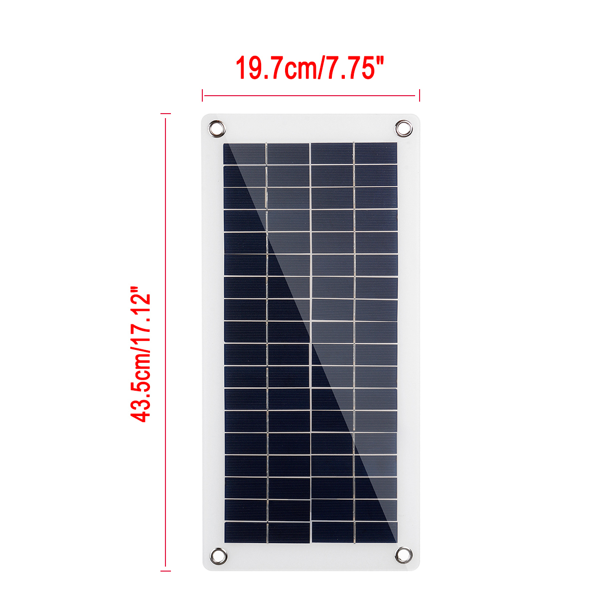 18V 60W Flexibele Zonnepaneel 10A-30A Controller Autolader Voor RV Auto Boot LCD Display PWM Zonnepaneel laadregelaar