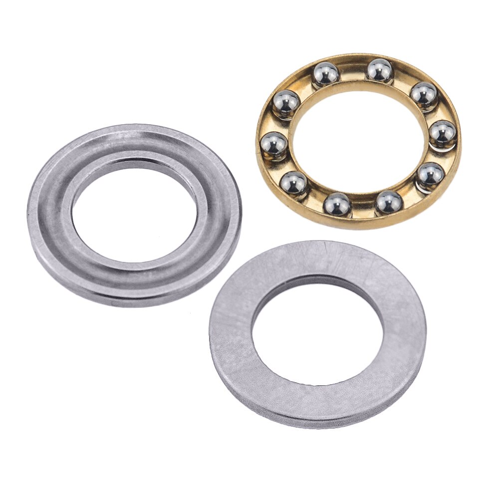 10 unids/lote F8-16M bola axial cojinete de empuje 8mm x 16mm x 5mm de ,