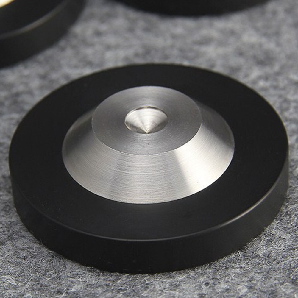 4pcs Accessories Mini Replacement Sound Floor Stands Isolation Mounts Speaker Spike Base Pad AMP DAC Feet Improve CD Shockproof