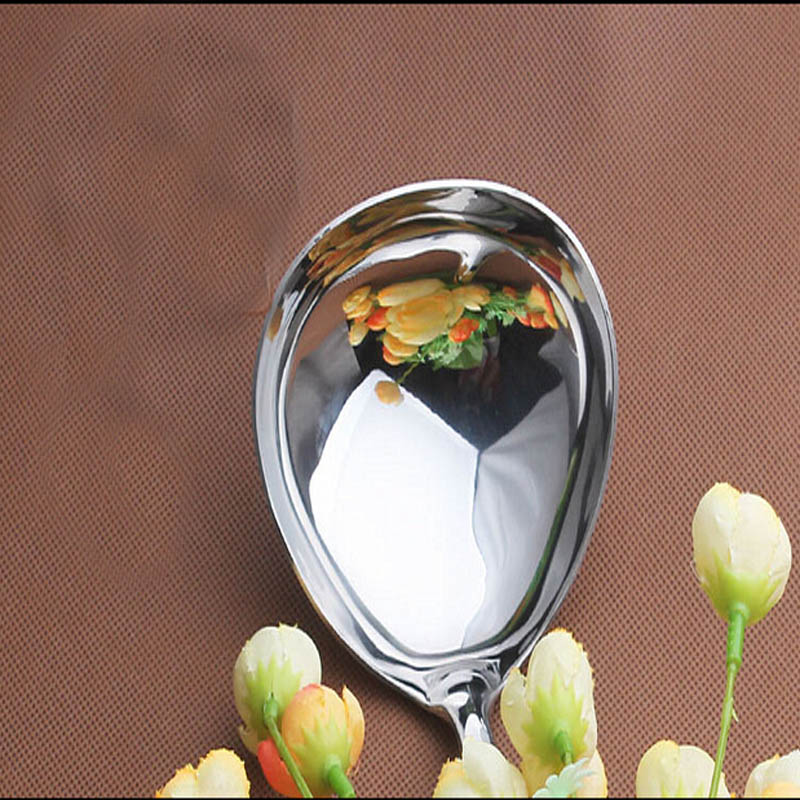 Long Handle High Grade Soup Ladle Resistant Stainless Steel Big Spoon Big Ladles