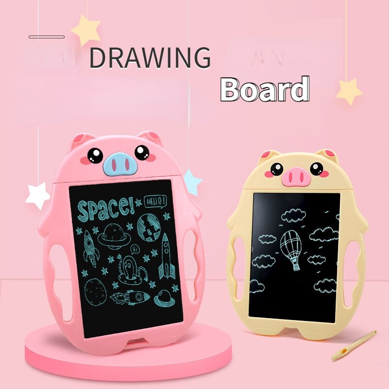 LCD Drawing Tablet Writing Board Montessori Kid Drawing Toy Erasable and Reusable Electronic Handwriting Board for Kids Toy