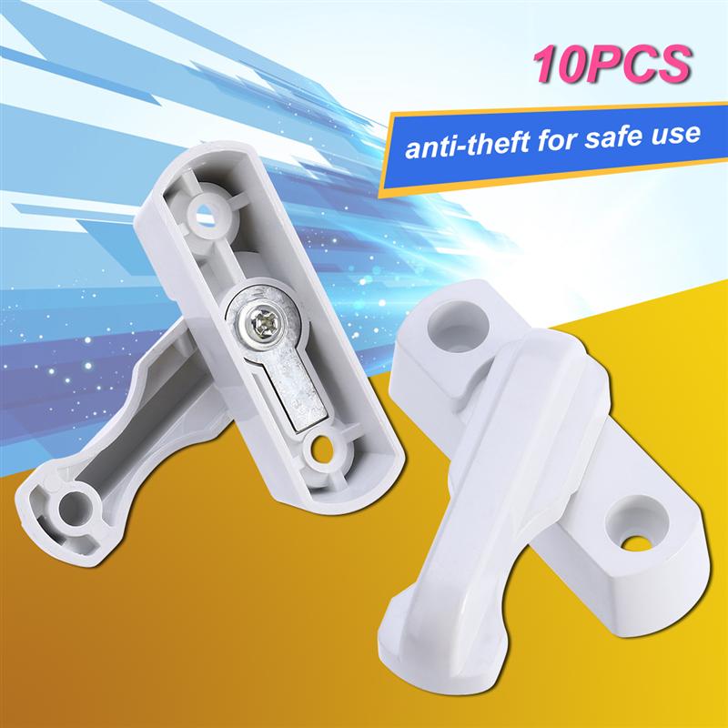 10 sztuk dodatkowe zabezpieczenie okno UPVC Zamek (biały)