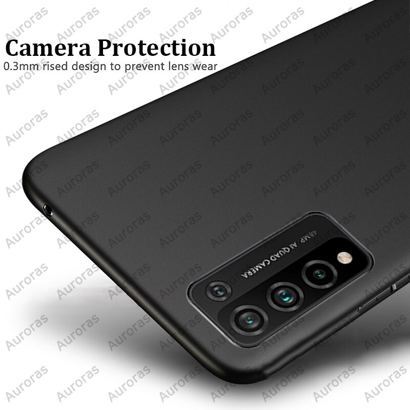 Auroras For HONOR 10X Lite Case Full Protection Soft Silicone Matte Cover For Honor 10X Lite Phone Case Funda Cover