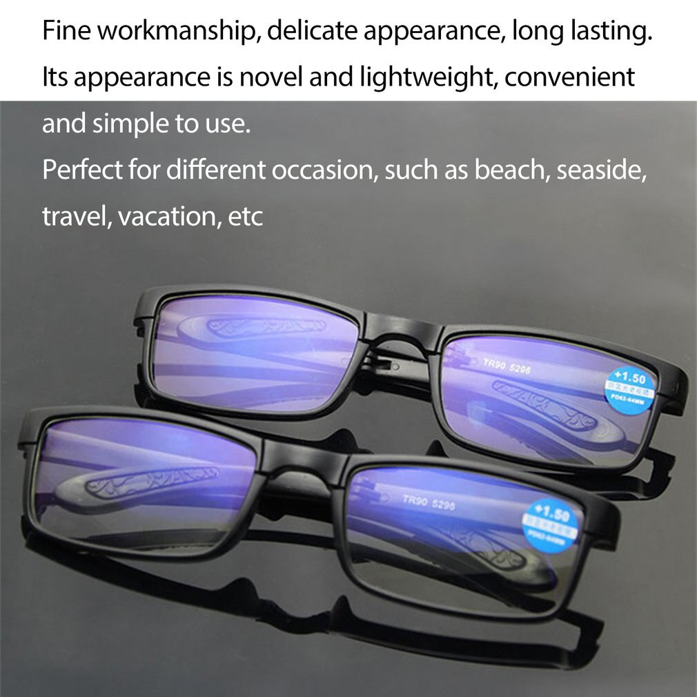 fold Reading Glasses Blue Light Filter Glasses Anti Harmful Blue Light Anti Glare Eyeglasses